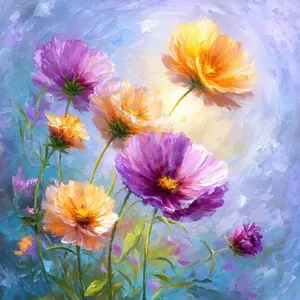 油彩画 斐川平野 絵画のみF8号 - メルカリ