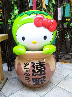 秋田限定ババヘラアイス ハローキティ ご当地キティ 根付け - メルカリ