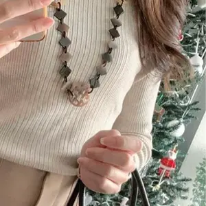 ANAYI アナイ38 アイボリー ファー付セーター - メルカリ