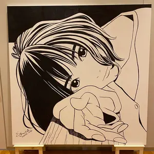 江口寿史 版画「A Long vacation 」スペシャルバージョン - メルカリ