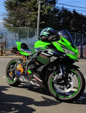 ZX-25R フルエキ ステンレス ダウンタイプ 汎用サイレンサー - メルカリ