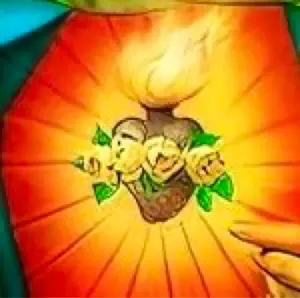 ゴローズ　goro's 金メタル付き顔ブレスMサイズ　オールド　引き出し　レア ゴローズ goro's 金メタル付き顔ブレスMサイズ オールド 引き出し レア