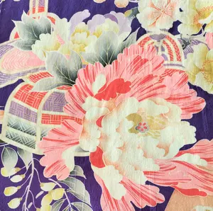 アンティーク ちんころ かのこ オレンジ 日本髪 七五三 髪飾り 3歳 7歳