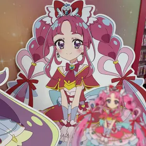 BIGホログラム缶バッチキャンディ キュアアルカナ・シャドウ - メルカリ