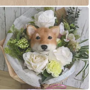 羊毛フェルトオーダー premium 全身&花かご - メルカリ