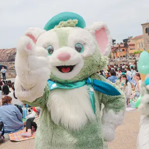 香港ディズニー ステラルークッキーアンリーナベル クリアポーチ 痛