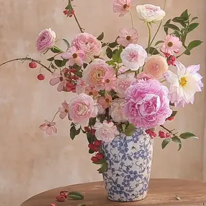 □ 45984☆夏 定価4.4万 アドーア ラッフルニットプルオーバー