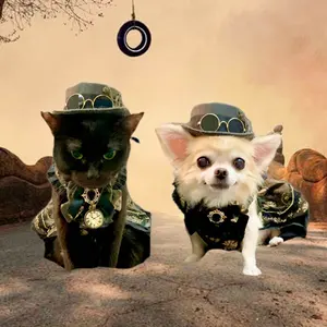 スタイ、ハロウィン限定スイートロリータ(イエロー)わんちゃん猫ちゃん