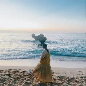 poppy ワッフルフレアパンツ　フラワー柄 poppy ワッフルフレアパンツ フラワー柄 poppy ワッフルフレア