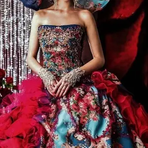 PREFERENCE PARTY'S 高級 ロングドレス 光沢 ワインレッド 赤 - メルカリ