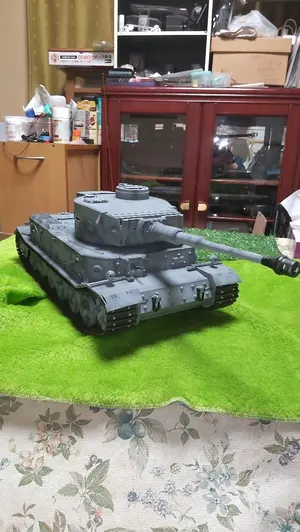 タミヤ1／16タイガー1型戦車用ツエンメリツトコーティング&予備履帯取付セット タミヤ1／16タイガー1型戦車用ツエンメリツトコーティング&予備