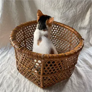 大きめまたたびかご またたびかご 猫かご 古道具 - メルカリ