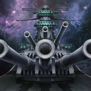 宇宙戦艦ヤマト 1/1000 ラボラトリーアクエリアス完成品 - メルカリ