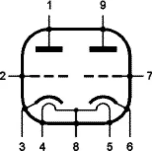 7581A/PhilipsECG 6L6GC同等管Matched pair - メルカリ