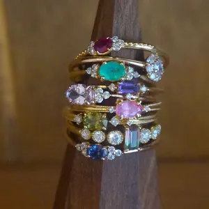 アルティーダウード k18 タンザナイト ダイヤモンド リング - メルカリ