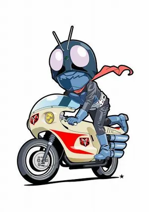 HMV限定KUBRICK（キューブリック）仮面ライダー1号（桜島ver.）非売品 