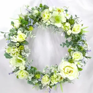 商品名【希】なな様専用❤ キラキラグラデーションダリアお正月リース