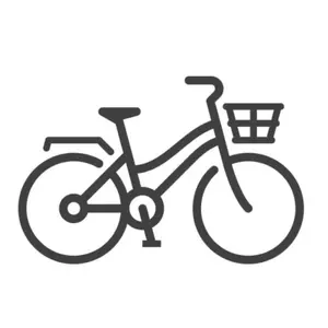 お*と様 中古ブリヂストン軽量アルミオート自転車24インチ