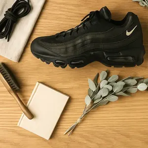 【美品】ナイキ エアマックス95 トリプルブラック 黒 27cm NIKE エアマックス95 トリプルブラック 黒 27cm - メルカリ