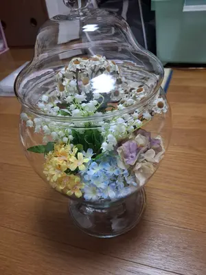 アンティーク★ウェディングヴェール&花冠★チュールレース★布花★ミニョネットベア アンティーク☆ウェディングヴェール&花冠☆チュールレース☆布花