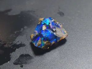 ウェロ産 エチオピア 希少チョーク 天然オパール 原石 多色 鉱石 標本