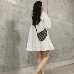 美品！ COEL コエル フリルタックプリントワンピース ネイビー 38 美品！ COEL コエル フリルタックプリントワンピース ネイビー
