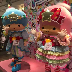 キキララ(リトルツインスターズ)シンプルアクリルキーホルダー