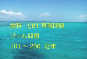 歯学部 CBT 1〜300 近年もの 再現問題 プール問題 歯科 - メルカリ