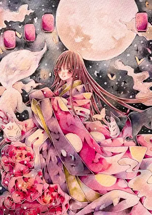 専用 童話シリーズ ラプンツェル×レモン 手描きイラスト 専用 童話