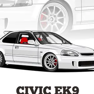 シビックek9 フロントストレートパイプ　 シビックEK4/EK9 シビック EK9/EK4 フロントストレートパイプ（タイコ付き） リア（S型