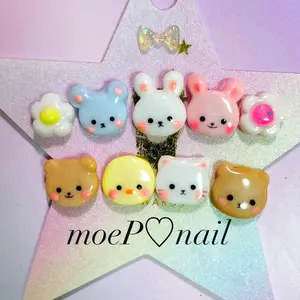 3dネイルパーツ チワワ 犬 ネイルパーツ - メルカリ