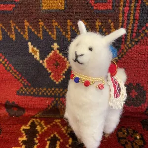 132×65 ヴィンテージラグ　二重織り　手織ラグ 132×65 ヴィンテージラグ 二重織り 手織ラグ