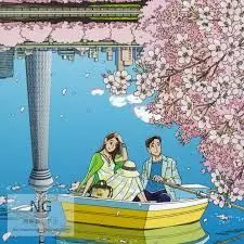なつの京』わたせせいぞう先生直筆サイン入り複製原画 - メルカリ