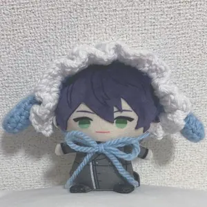 ぬい服 ボンネット 10cm 牡蠣 被り物 編み物 - メルカリ