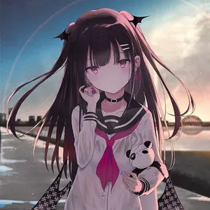 DMMスクラッチ プリズマ☆イリヤ A賞 おやすみシーツ A-1 おやすみ