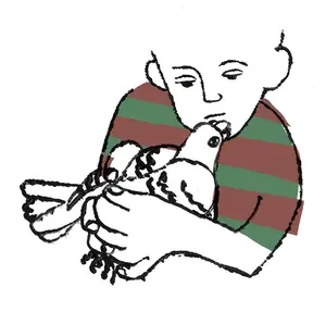 旭山動物園日誌 (1981年) あべ弘士の絵本、本人のリスのイラスト