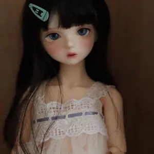 SDドール BJDドール 人形 ヘッド+本体 全てメイクアップ - メルカリ