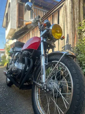 CB400F チョビ三段シート ヨンフォア - メルカリ