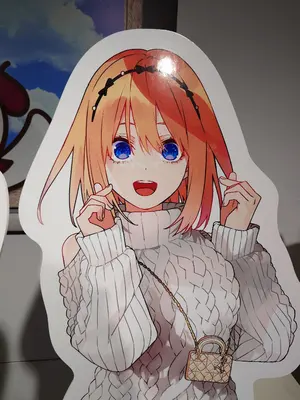 五等分の花嫁 ラベル缶 アクリルキーホルダー 中野一花 - メルカリ