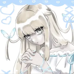 た*む様 手描きイラスト アナログ 魔法少女ノ魔女裁判 氷上メルル まの