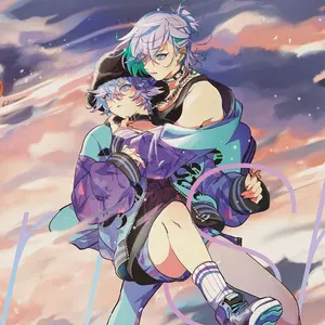 刀剣乱舞 雲の旅 描き下ろしA4クリアファイル 雲次 雲生 鵜飼派 岡山