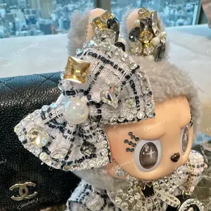 スワロフスキー　イニシャル　ラブブ　エナジー　PIN FOR LOVE I スワロフスキー イニシャル ラブブ エナジー PIN FOR LOVE I - メルカリ