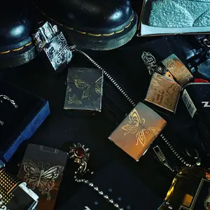 ZIPPO わかっていても 韓国 韓流 蝶 ライター Netflix - メルカリ