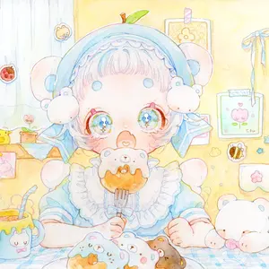 かみちゃまかりん　eeoくじ限定　アクスタ　花園花鈴&九条和音 かみちゃまかりん - 花園花鈴&九条和音 ダブルアクリルパネル