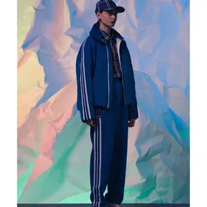 AURALEE 18AW ハウンドトゥース ダブルフェイス ブルゾン オーラリー
