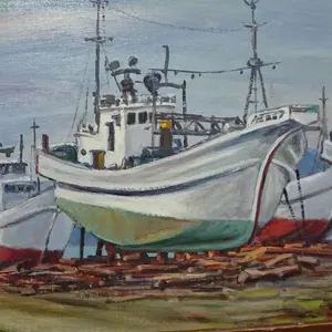 油絵 早池峰山F6 - メルカリ