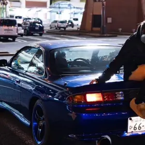 S15 シルビア 中間タイコ付き デュアル マフラー 排気漏れなし - メルカリ