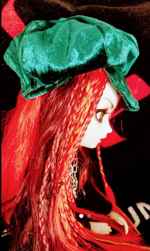 hideレモネードニット帽ブラック❌ピンク - メルカリ