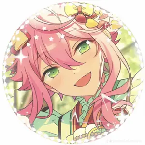 セガラッキーくじ　プロセカ　あんスタ　漣ジュン あんスタ プロセカ コラボ セガラッキーくじ D賞 缶ミラー 漣