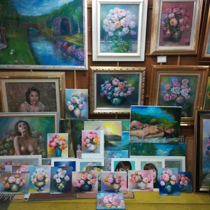 画家haru大作F30号油彩画☆薔薇☆肉筆画＊一点物＊静物画☆ - メルカリ